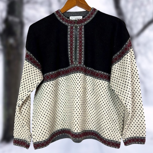 Alpaca Imports 1/4 Zip Sweater Ladies Sz LG 🎉2X Host Pick🎉 - Picture 1 of 9